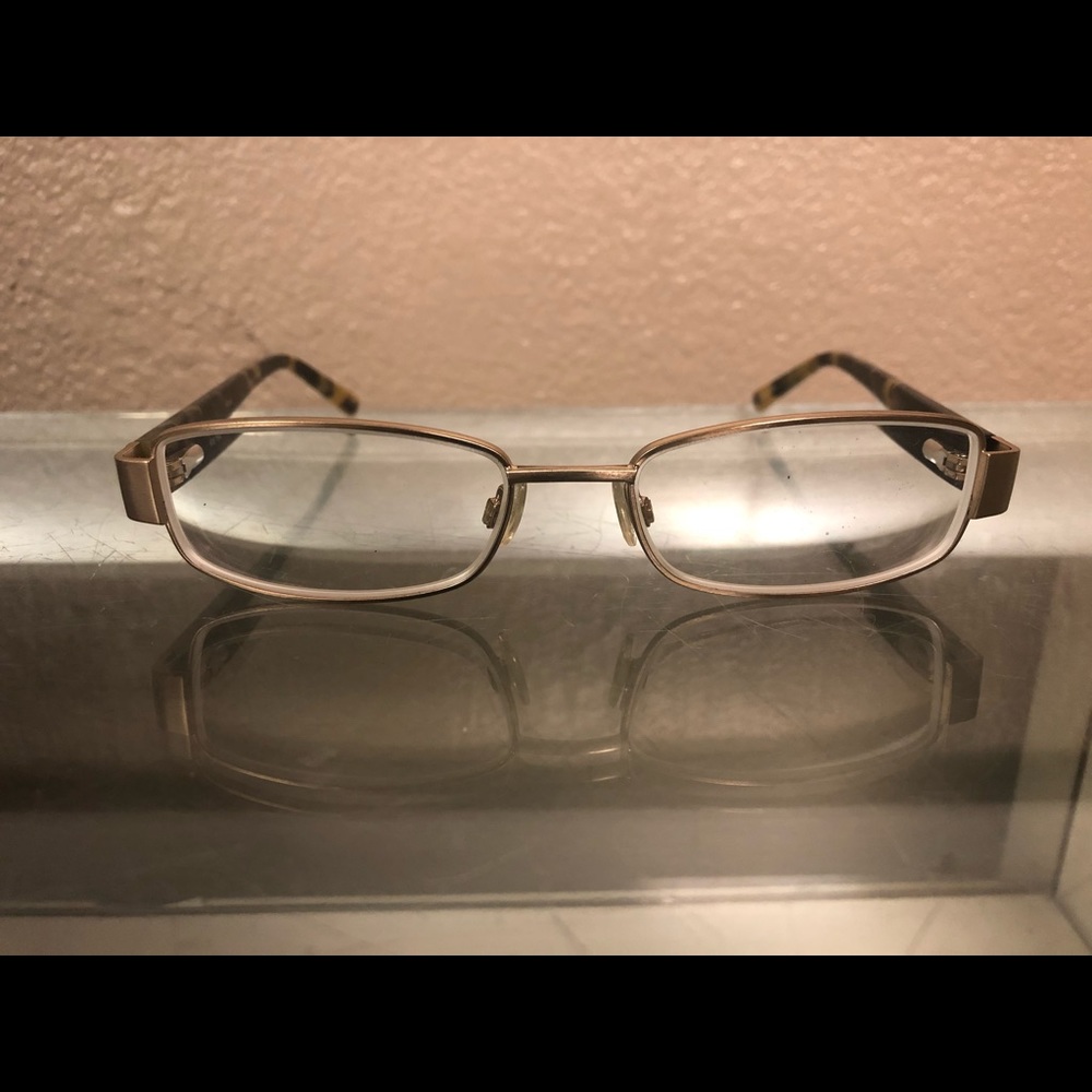 Karen millen eyeglass Frames km764 gold 53-17-135